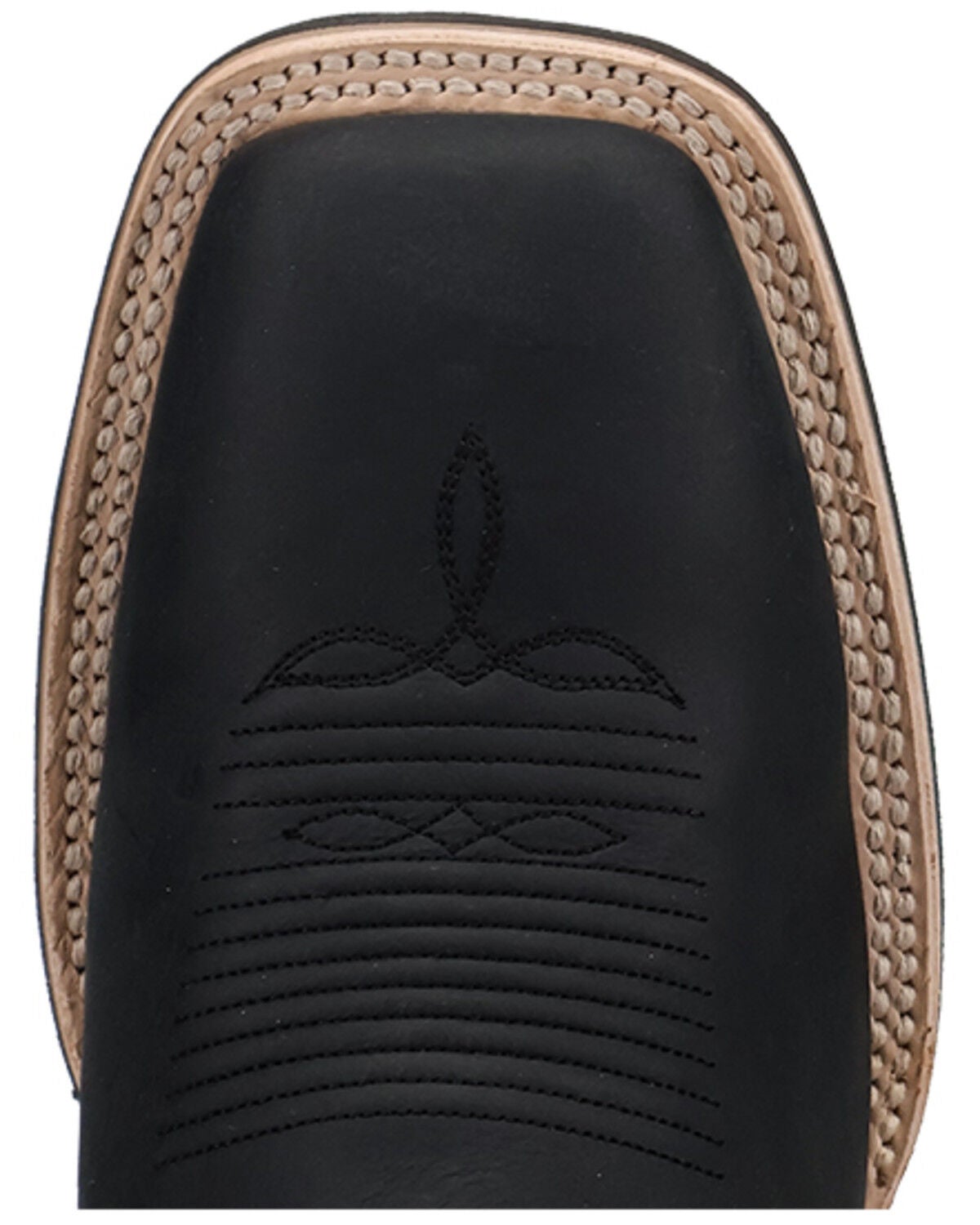 Image #6 - Dan Post Men's Royston Performance Western Boots - Broad Square Toe, Black, hi-res