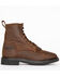 Cody James Men's 8" Waterproof Lace-Up Kiltie Work Boots - Square Toe, Brown, hi-res