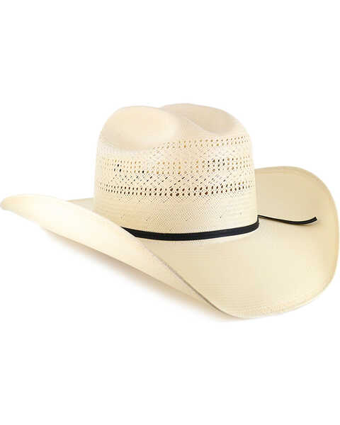 Resistol Chase 20X Straw Cowboy Hat, Natural, hi-res