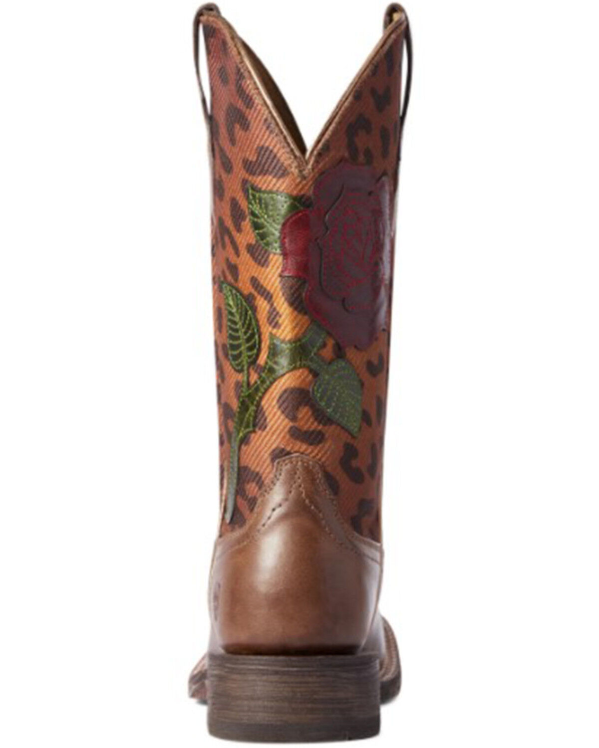 Image #3 - Ariat Women's Cedar Leopard Print Circuit Rosa Western Boot - Broad Square Toe , , hi-res