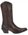 Image #2 - Dan Post Women's Mataya Western Boots - Snip Toe, Brown, hi-res