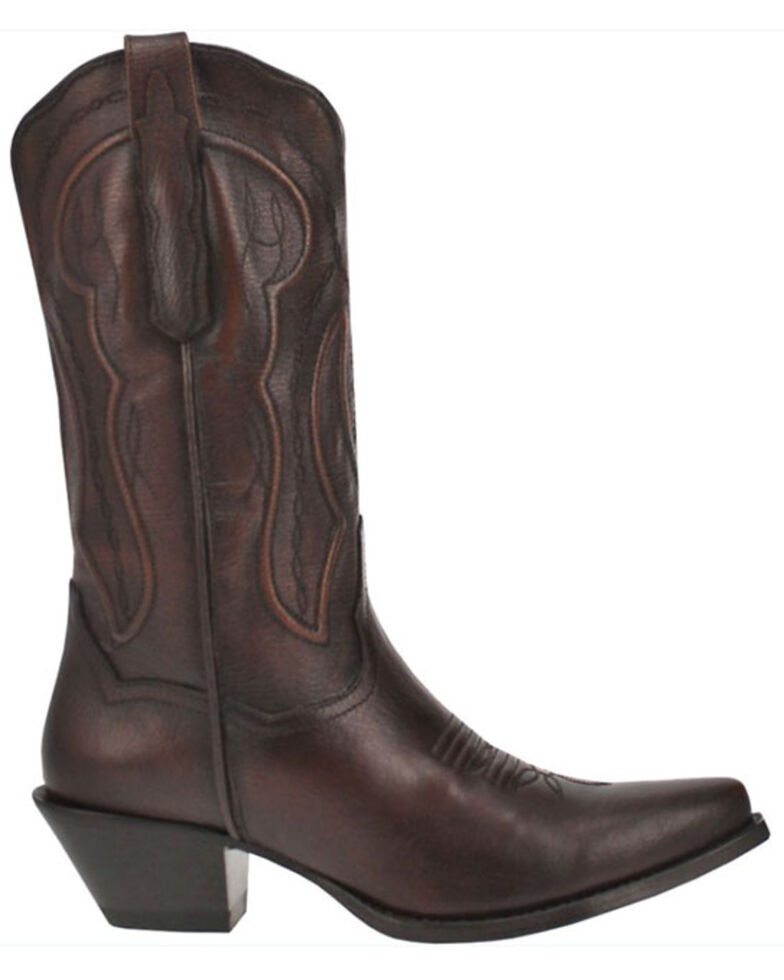 Dan Post Women's Mataya Western Boots - Snip Toe, Brown, hi-res