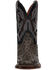 Image #4 - Dan Post Men's Exotic Ostrich Western Boots - Square Toe, Grey, hi-res
