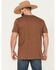 Image #4 - Cinch Men's Logo Short Sleeve Graphic T-Shirt, Brown, hi-res