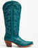 Image #2 - Shyanne Women's High Desert Tall Western Boots - Snip Toe, Teal, hi-res