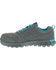 Reebok Women's Sublite Cushion Athletic Work Oxfords - Alloy Toe, Grey, hi-res