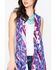 Wrangler Women's Mixed Pattern Sleeveless Duster, Multi, hi-res