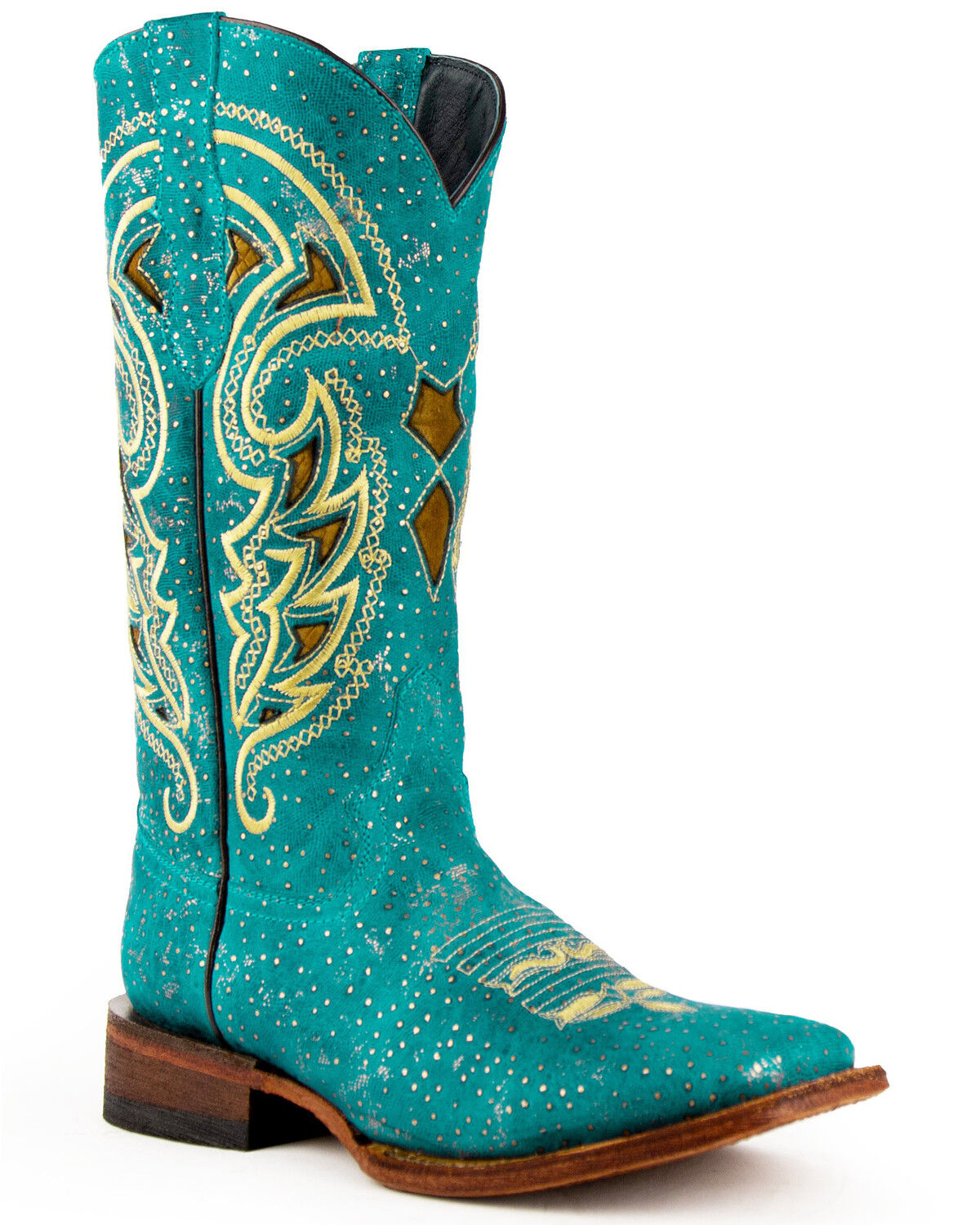 ferrini women's square toe boots