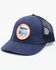 Image #1 - Stetson Men's Bison Circle Patch Trucker Cap, Navy, hi-res