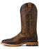 Image #2 - Ariat Men's Standout Leather Performance Western Boot - Broad Square Toe , Brown, hi-res