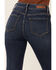 Image #4 - Cello Women's Dark Wash High Rise Flare Jeans, Blue, hi-res