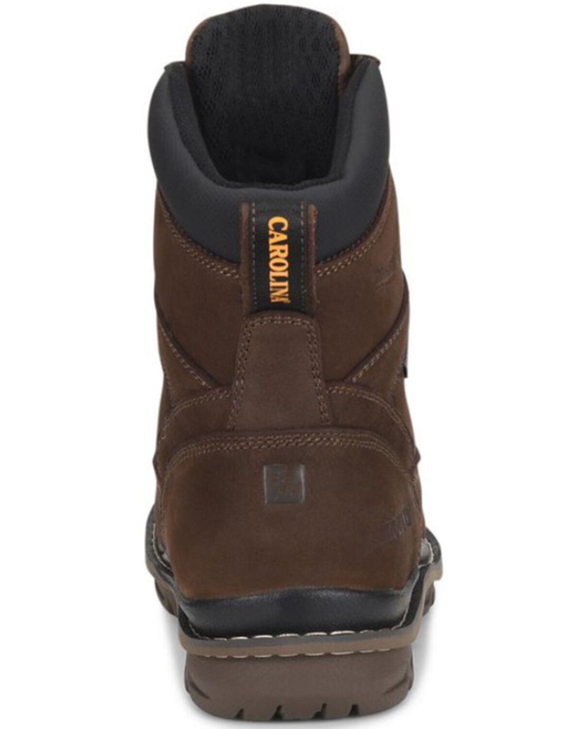 Image #5 - Carolina Men's 8" Dormite Insulated Waterproof Work Boots - Composite Toe, Dark Brown, hi-res