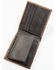 Cody James Brown Crocodile Tooled Bifold Wallet, Brown, hi-res
