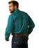 Image #4 - Ariat Men's Wrinkle Free Fuller Mosaic Print Classic Fit Long Sleeve Button-Down Western Shirt, Dark Green, hi-res