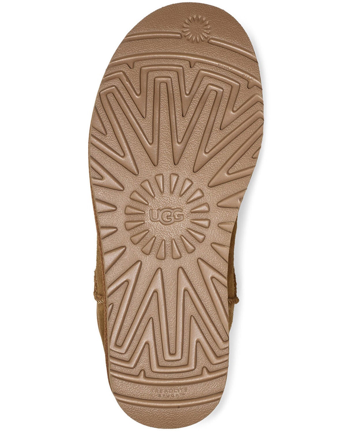 classic mini chestnut ugg