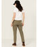 Image #3 - Carhartt Women's Force Relaxed Fit Ripstop Work Pants, Olive, hi-res