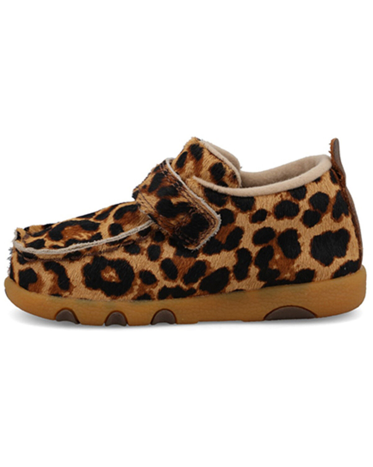 Image #3 - Twisted X Toddler Girls' Driving Mocs, Leopard, hi-res