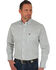 Image #1 - Wrangler Men's Performance Paisley Print Long Sleeve Western Shirt , White, hi-res