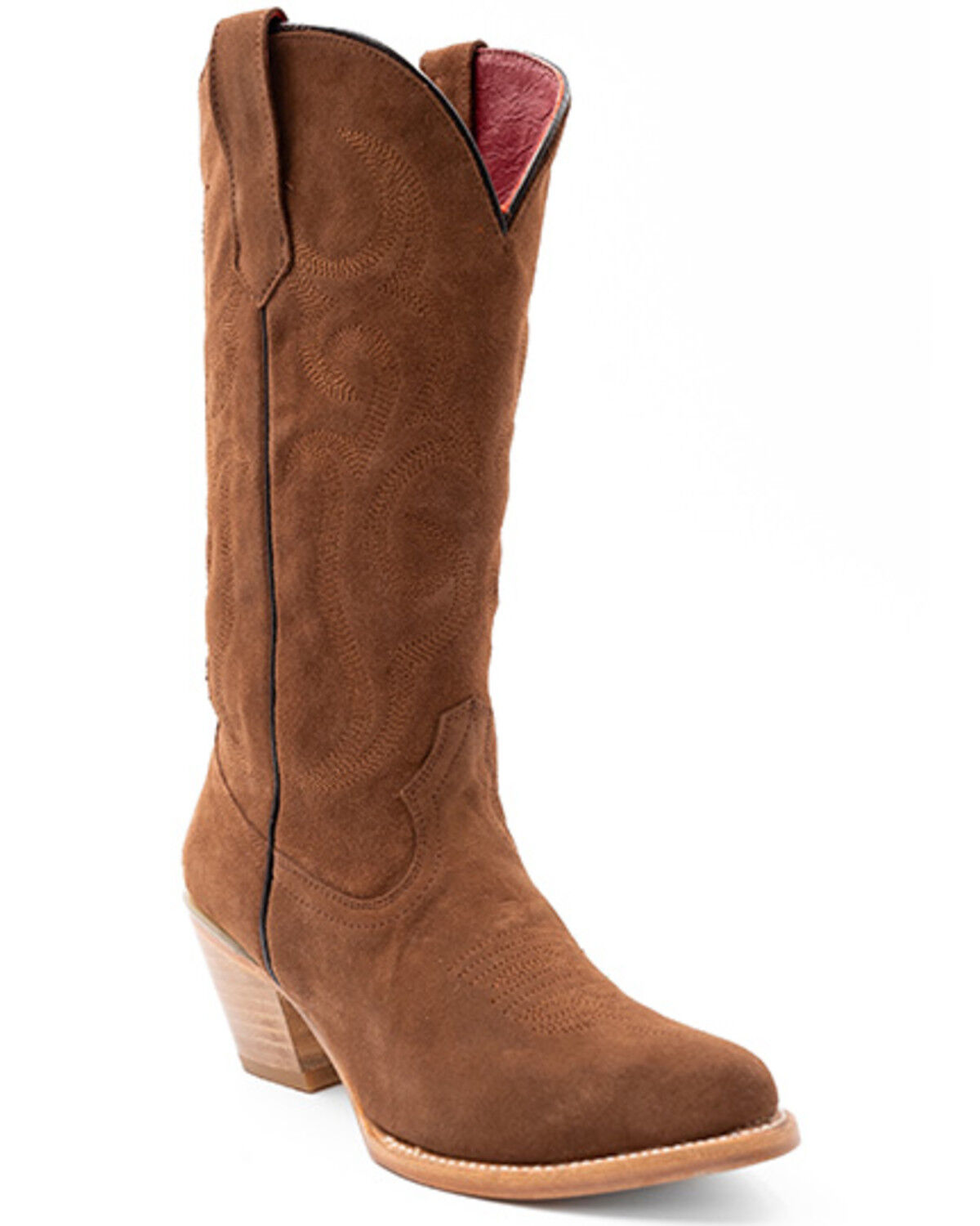 Image #1 - Ferrini Women's Quinn Roughout Western Boots - Round Toe, , hi-res