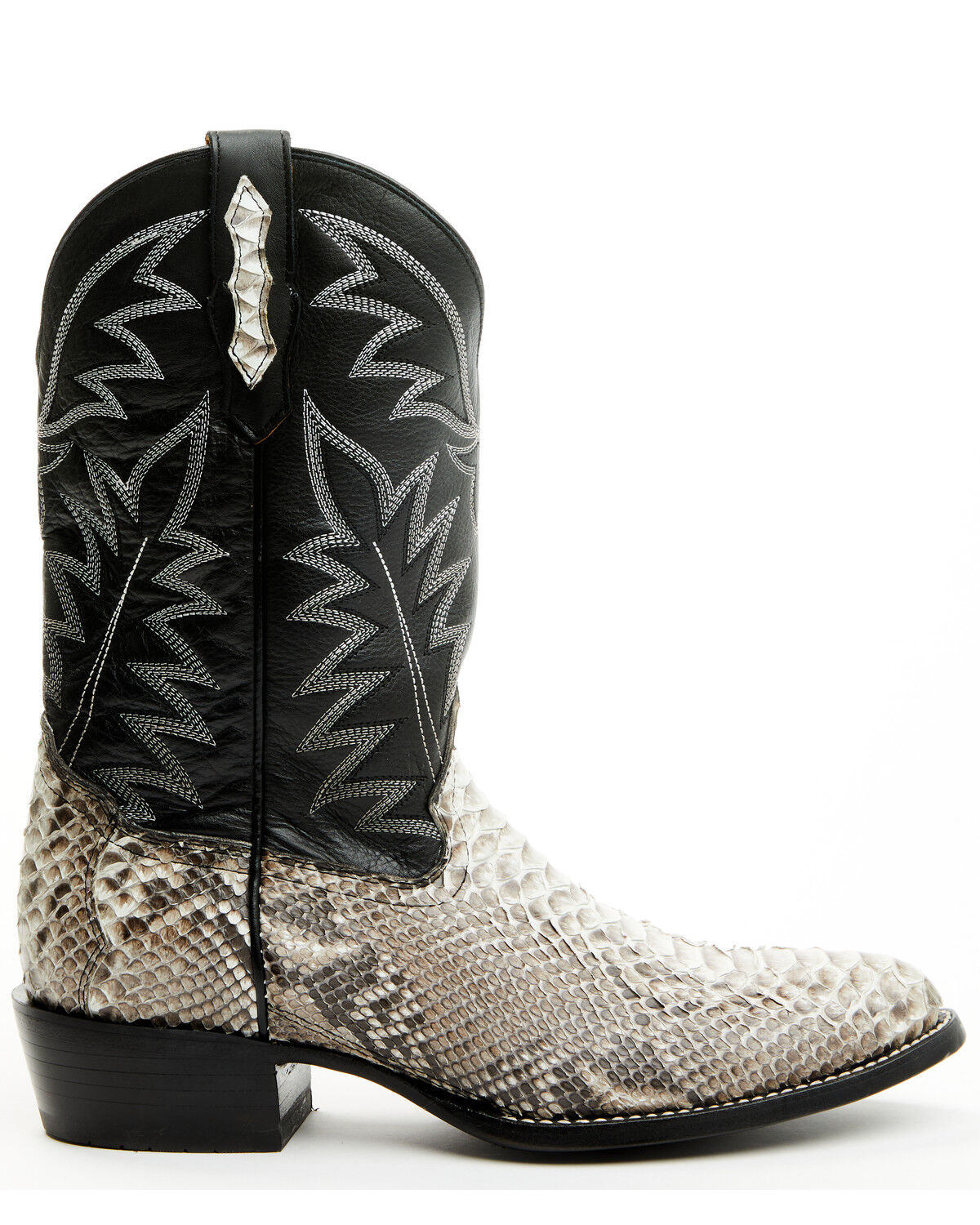 Image #2 - Cody James Men's Exotic Python Western Boots - Medium Toe, Black, hi-res