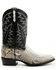 Image #2 - Cody James Men's Exotic Python Western Boots - Medium Toe, Black, hi-res