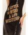 Image #2 - Wonderwest Women's Wild Western Sequins Mini Dress, Black, hi-res