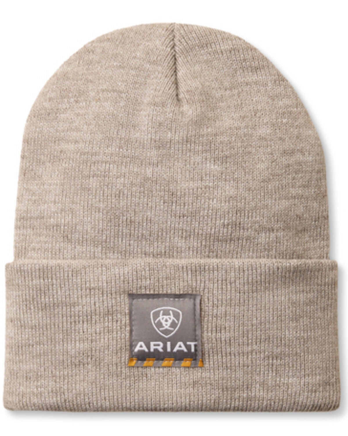 Image #1 - Ariat Rebar Work Beanie, Heather Grey, hi-res