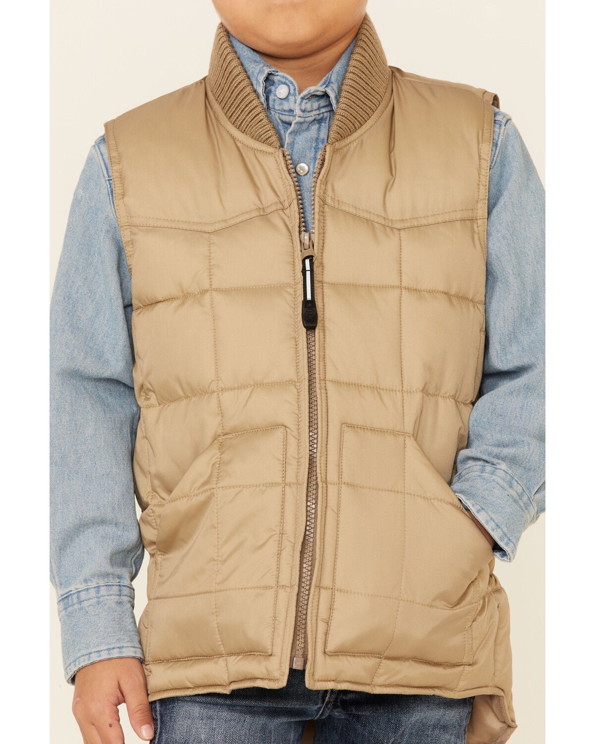 roper down vest