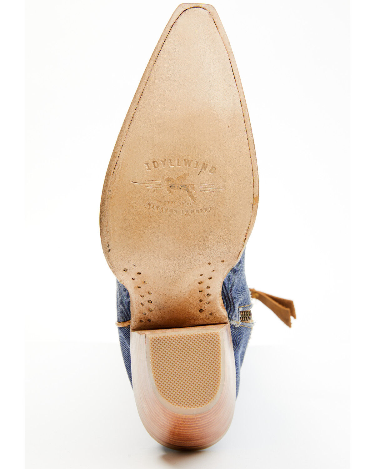 Image #7 - Idyllwind Women's Gwennie Denim Tall Western Boots - Snip Toe, , hi-res