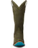 Image #4 - Lane Women's Emma Jane Suede Tall Western Boots - Snip Toe, Olive, hi-res