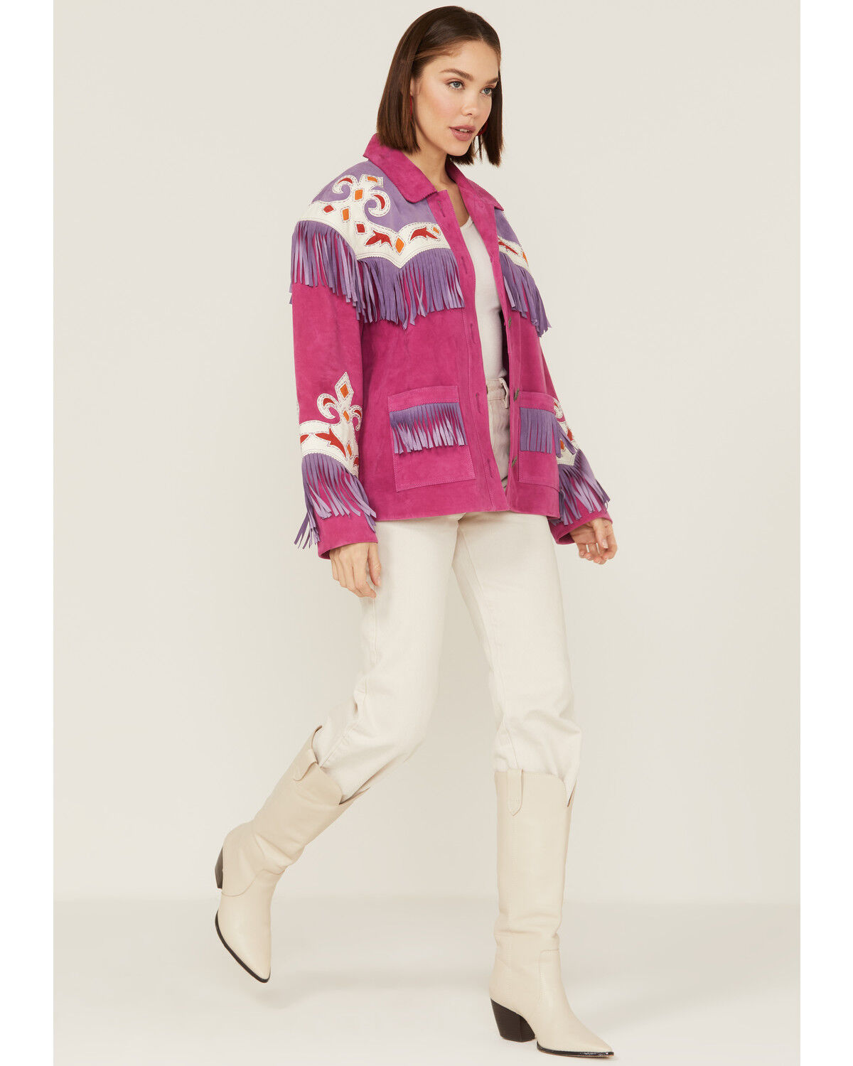 Image #1 - Double D Ranch Women's Bandera Jacket, Pink, hi-res
