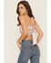 Image #4 - Originality Women's Boot Barn Exclusive Patchwork Print Bandana Top, Olive, hi-res