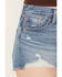 Image #2 - Levi's Women's Medium Wash High Rise 501 Original Denim Shorts, Medium Wash, hi-res