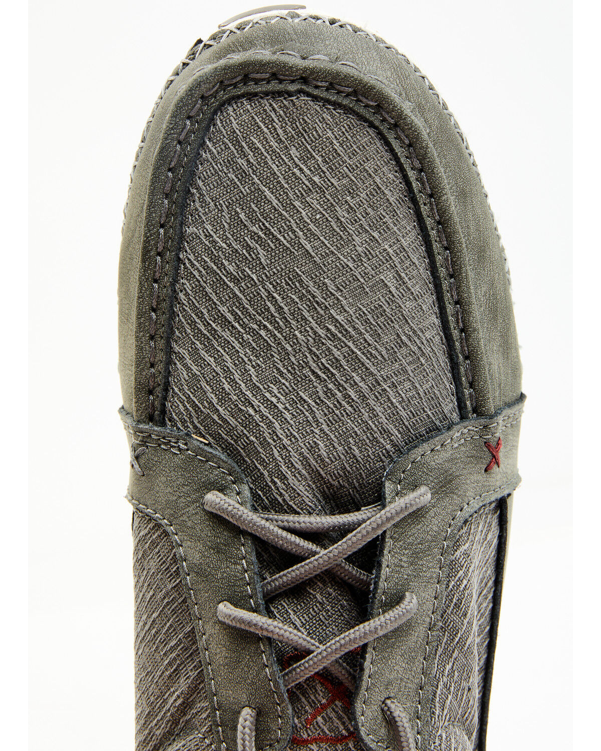 Image #6 - Twisted X Men's Zero X Gray Slip-On Casual Driving Moc, Grey, hi-res
