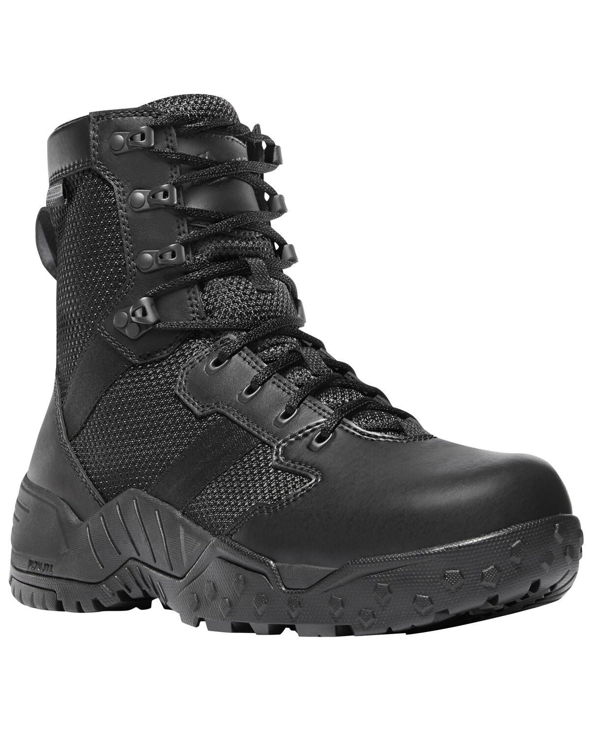 Danner Men's Scorch Side Zip 8" Boots - Soft Toe, Black, hi-res
