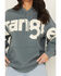 Image #3 - Wrangler Retro Women's Logo Hoodie, Blue, hi-res
