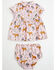 Image #1 - Wrangler Infant Girls' Farm Animal Print Dress Set - 2 Piece, Pink, hi-res