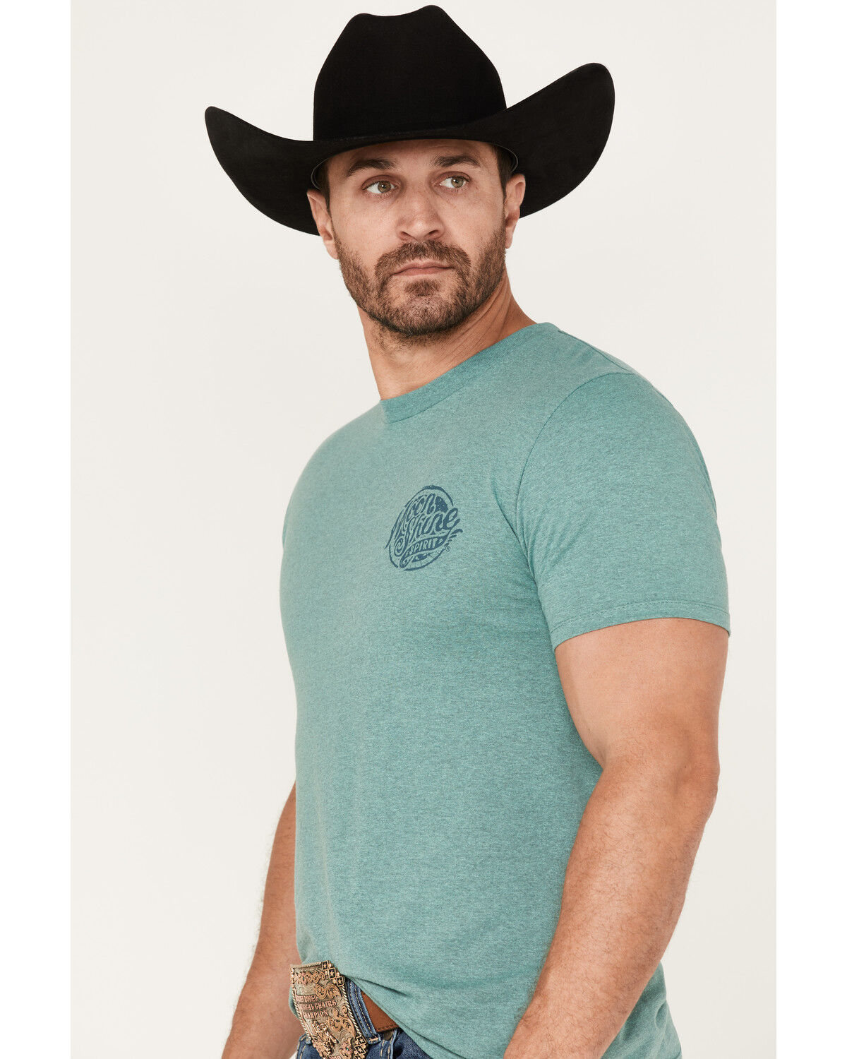 Image #2 - Moonshine Spirit Men's Sugar Skull Short Sleeve Graphic T-Shirt, , hi-res