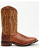 Image #2 - Laredo Men's Orleans Western Boots - Broad Square Toe, Brown, hi-res
