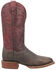 Image #2 - Dan Post Men's Jacob Performance Western Boots - Broad Square Toe, Chocolate, hi-res