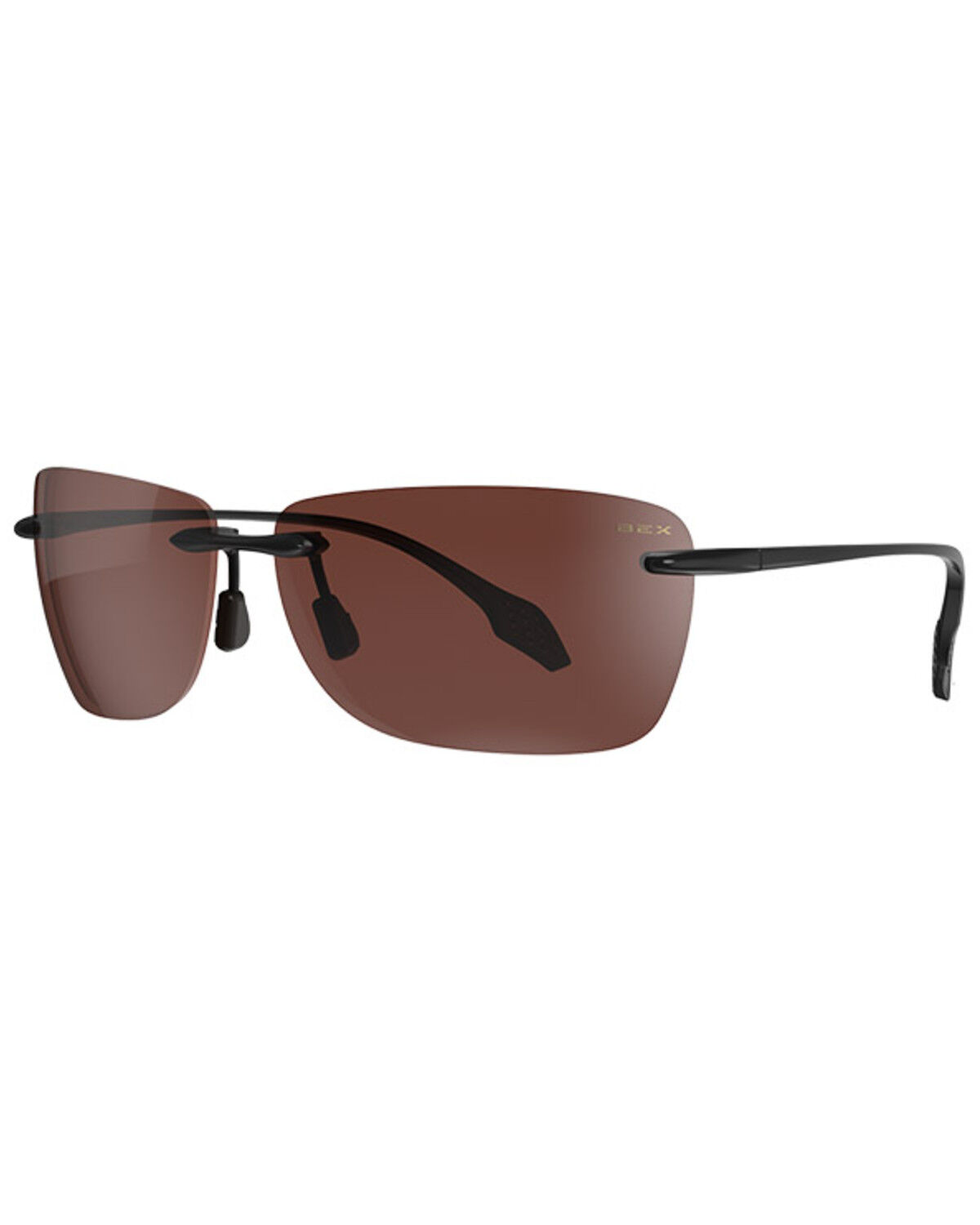 Image #1 - Bex Jaxyn XL Sunglasses, Black/brown, hi-res