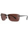Image #1 - Bex Jaxyn XL Sunglasses, Black/brown, hi-res