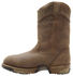 Rocky Men's Waterproof Wellington Work Boots - Round Toe, , hi-res