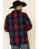 Image #3 - Pendleton Men's Navy Heston Button-Front Wool Shirt Jacket, , hi-res