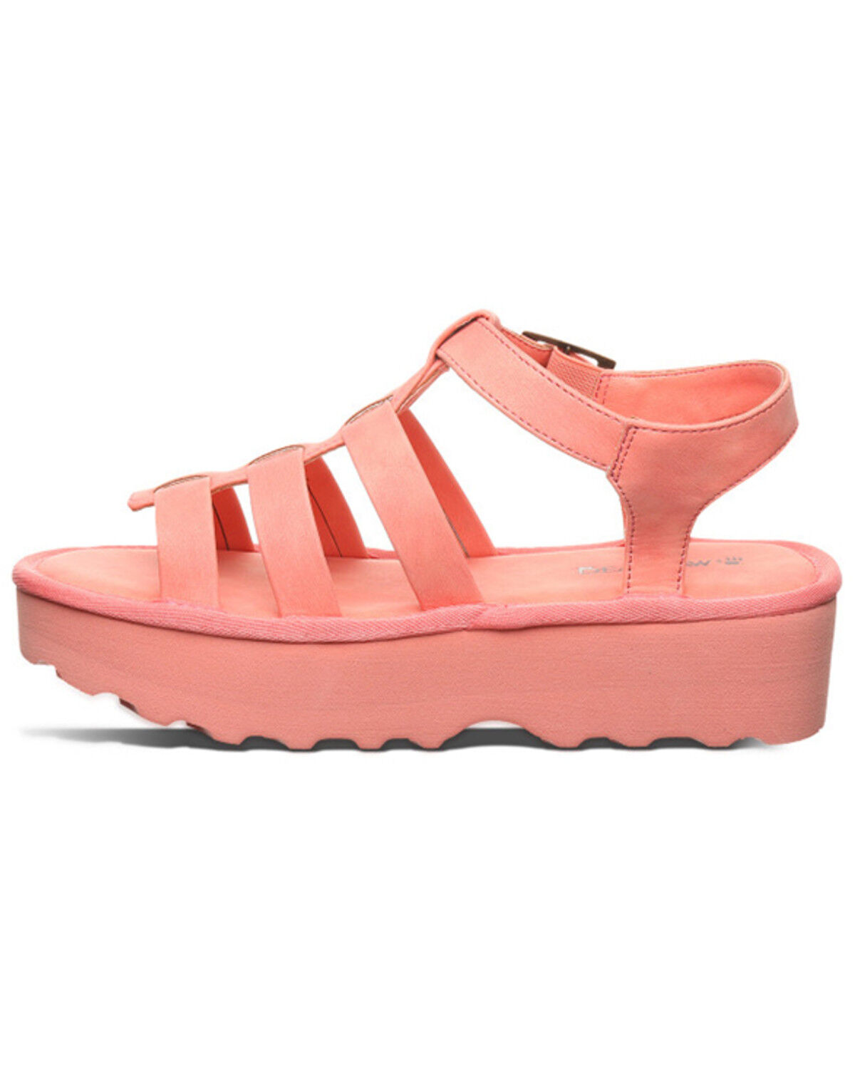 Image #3 - Bearpaw Women's High Seas Platform Sandals, Coral, hi-res