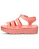 Image #3 - Bearpaw Women's High Seas Platform Sandals, Coral, hi-res