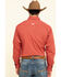 Ariat Men's Relentess Systematic Stretch Small Plaid Long Sleeve Western Shirt , Red, hi-res