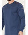 Image #4 - Ariat Men's FR Born For This Long Sleeve Work T-Shirt, Blue, hi-res