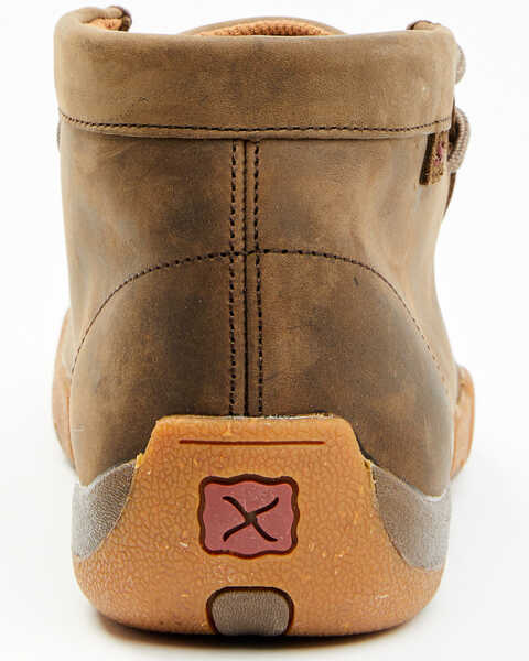 Image #5 - Twisted X Men's Chukka Driving Casual Shoes - Moc Toe, Dark Brown, hi-res