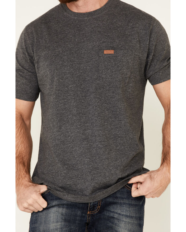 Pendleton Men's Dark Grey Deschutes Pocket Short Sleeve T-Shirt , Dark Grey, hi-res